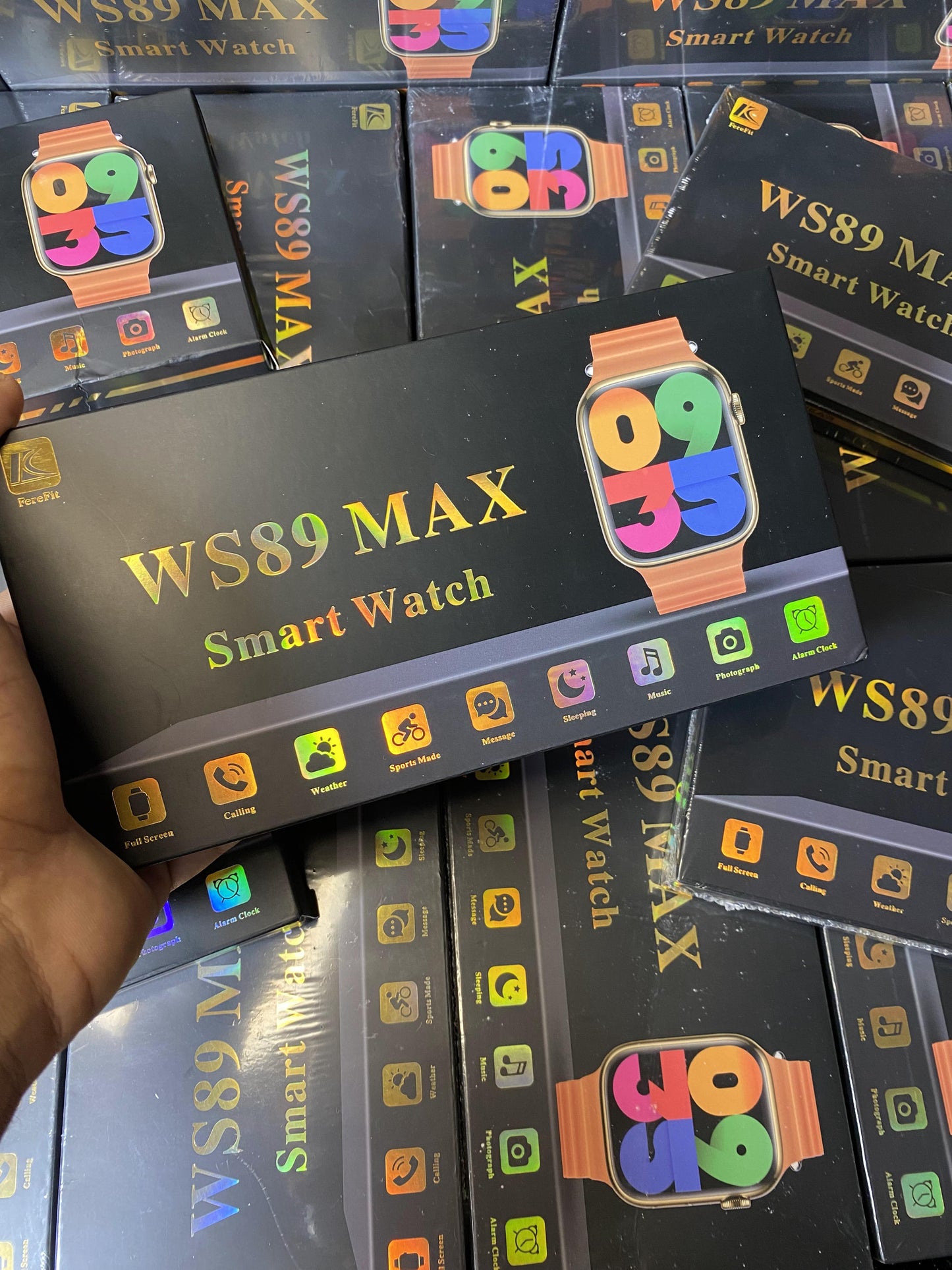 ws89 max الساعة الذكية