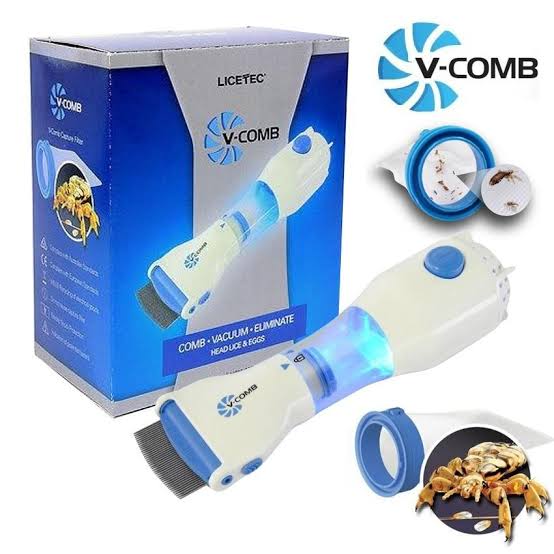 v-comb-الة شفط القمل